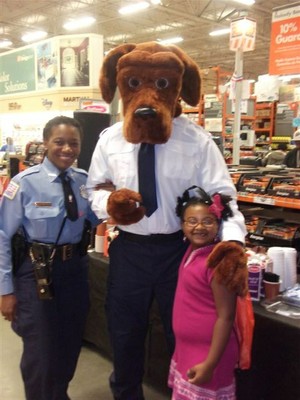 McGruff New look at Home Depot with Kids