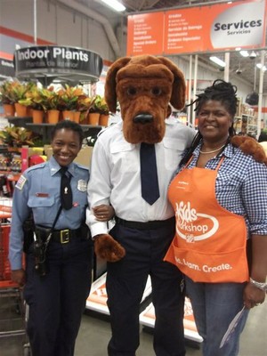 McGruff the Crime Dog new look at Home Depot 