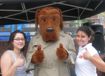 McGruff with DC Night Out Cropped