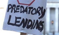 Predatory Lending Sign