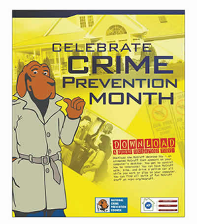 Celebrate Crime Prevention Month Newspaper Supplement